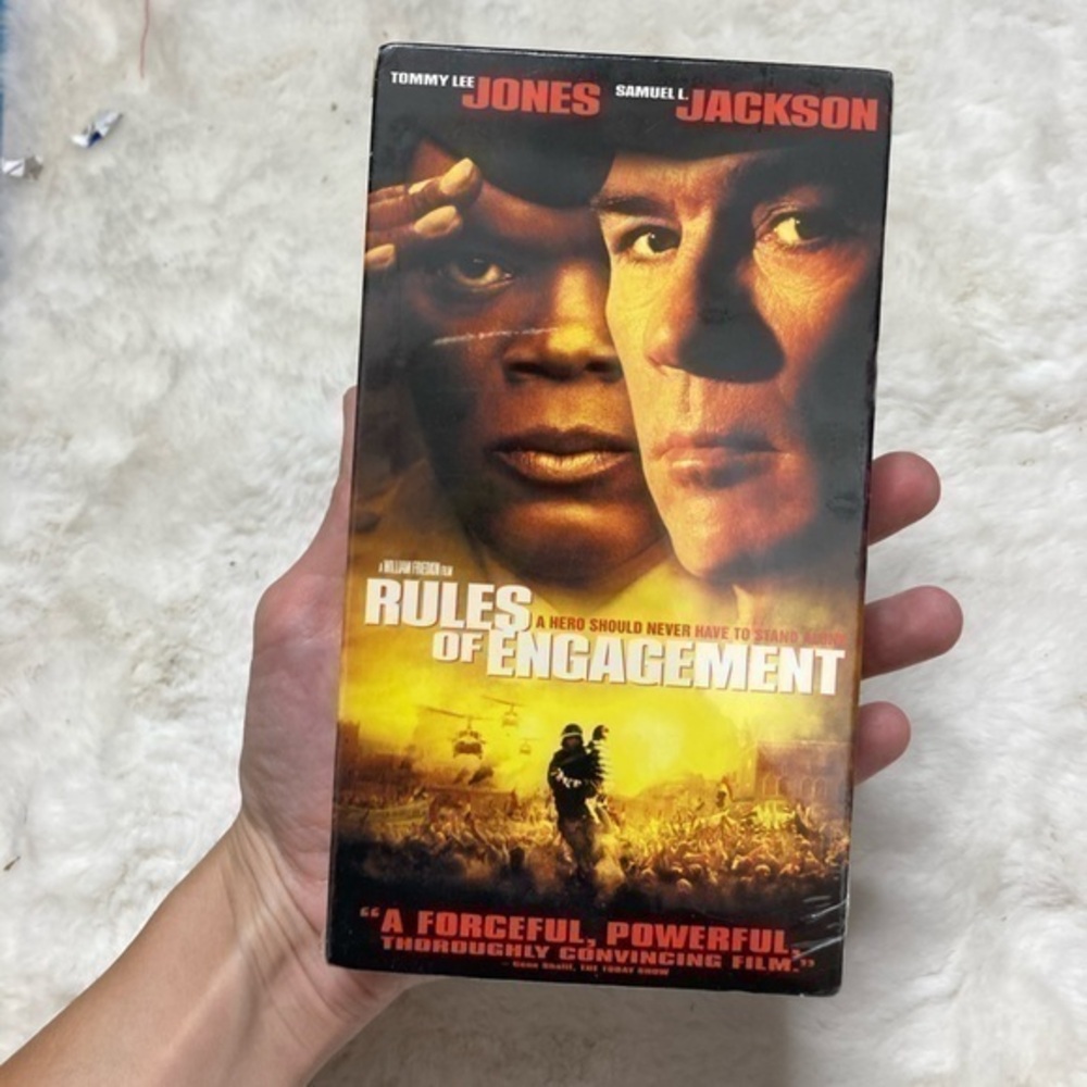 Rules of Engagement VHS Factory Sealed